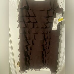 Brand New Brown Dress Size 8